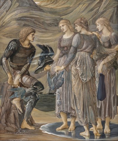 Persée et les Nymphes de la mer, vers 1876 - Edward Burne Jones